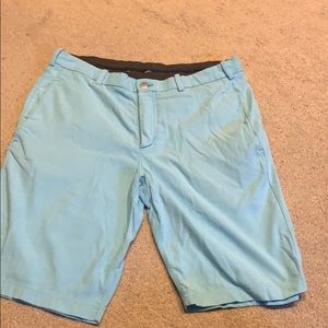 Lululemon light blue golf shorts